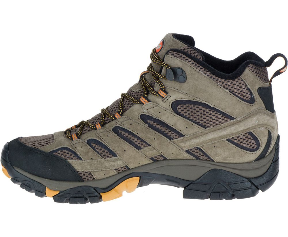 Merrell Vandrestøvler Herre - Moab 2 Mid Ventilator - Olivengrøn - QGT754213